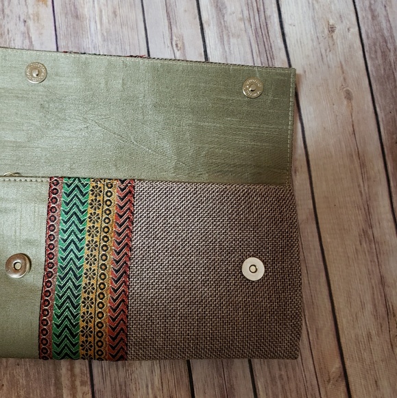Tribal Print Clutch, Ladies Clutches, Cute Bags - Picture 2 of 5